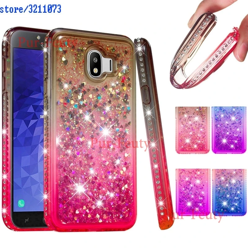 

For Samsung J4 2018 J400 J48 Quicksand Rhinestone Diamond Gradient Case SM-J400F SM-J400F/DS SM-J400M/DS SM-J400G/DS Phone Cover