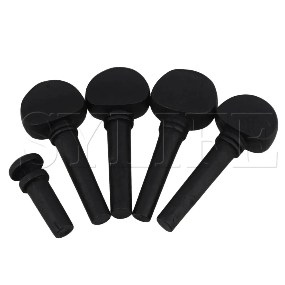 

Ebony Tuning Pegs for 1/2 Violin String Instrument Accessories