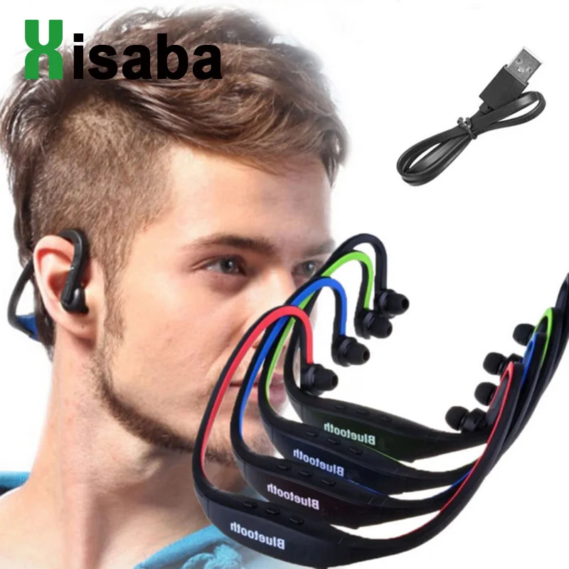 Xisaba 50PCS Bluetooth Wireless Earphone Headphones Neckband Sport