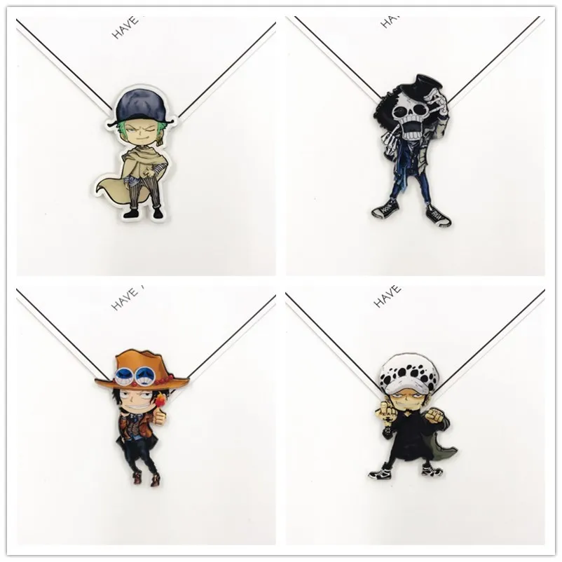 Мультяшный Аниме ONE PIECE бейджи значки on Backpack акриловый значок kawaii pins для женщин
