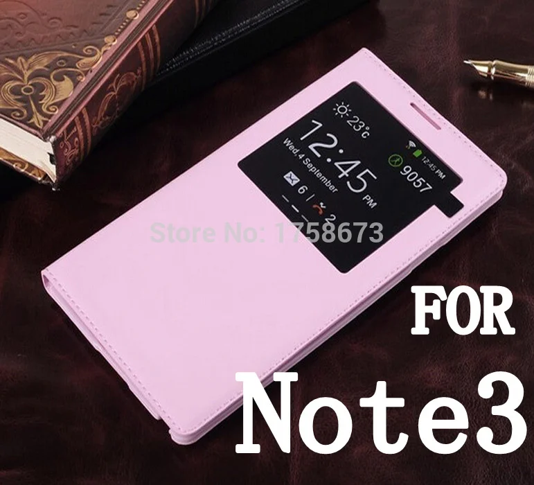 Чехол с микросхемой IC для Samsung Galaxy Note 3 III Note3 NoteIII N9000 роскошный кожаный откидной