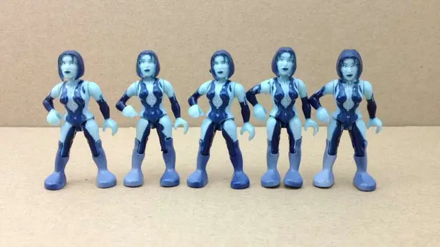 Halo Mega Bloks Cortana 2015 Rarein Action &amp; Toy Figures