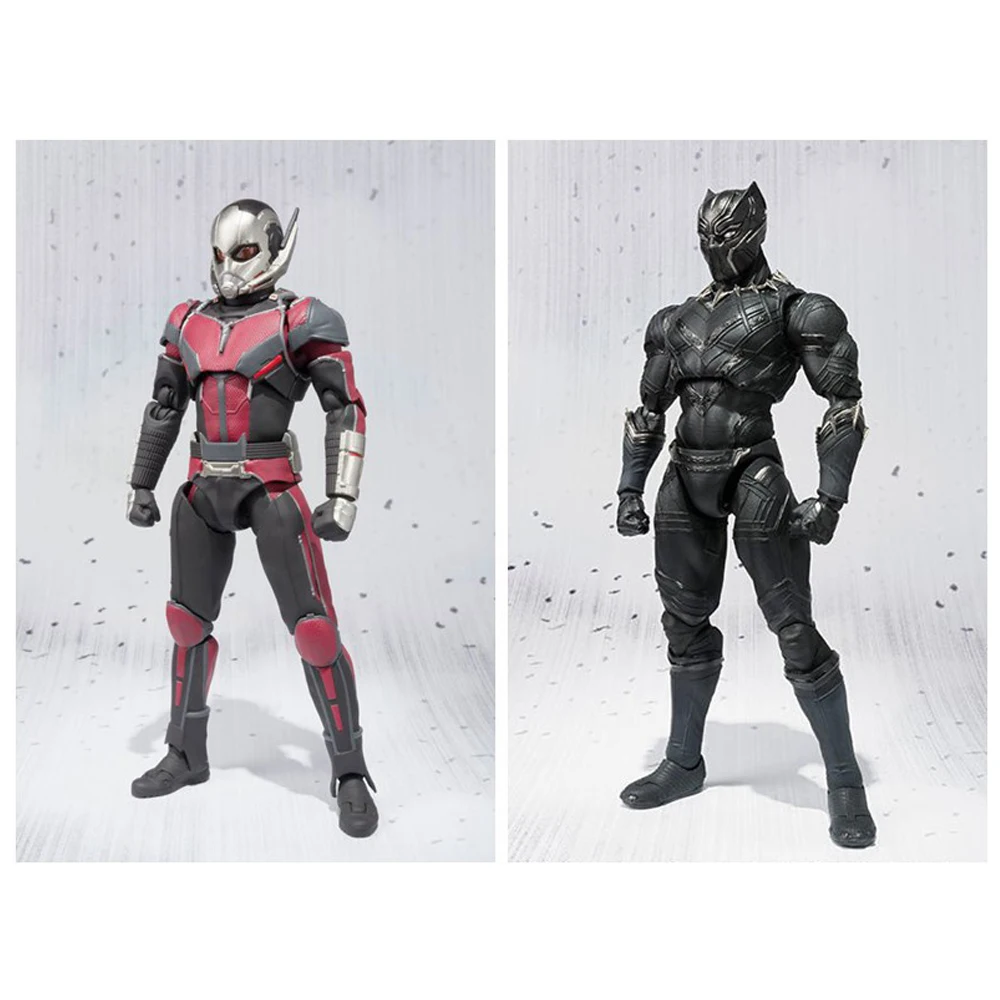 

Avengers Ant-Man Black Panther movable 17cm Action Figure Toys Doll Collection Christmas Gift With Box