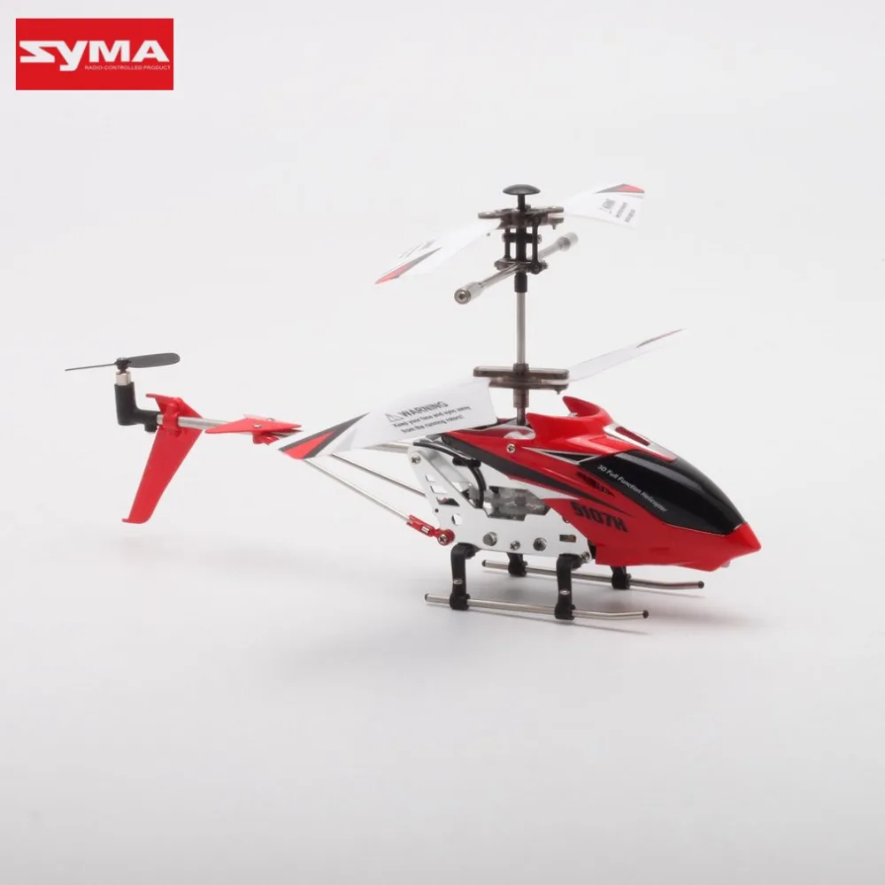 

Original Syma S107H Gyro Metal 2.4G Radio 3.5H Mini Helicopter RC Remote Control Altitude Hold Drone for Toy Gift Present RTF fi