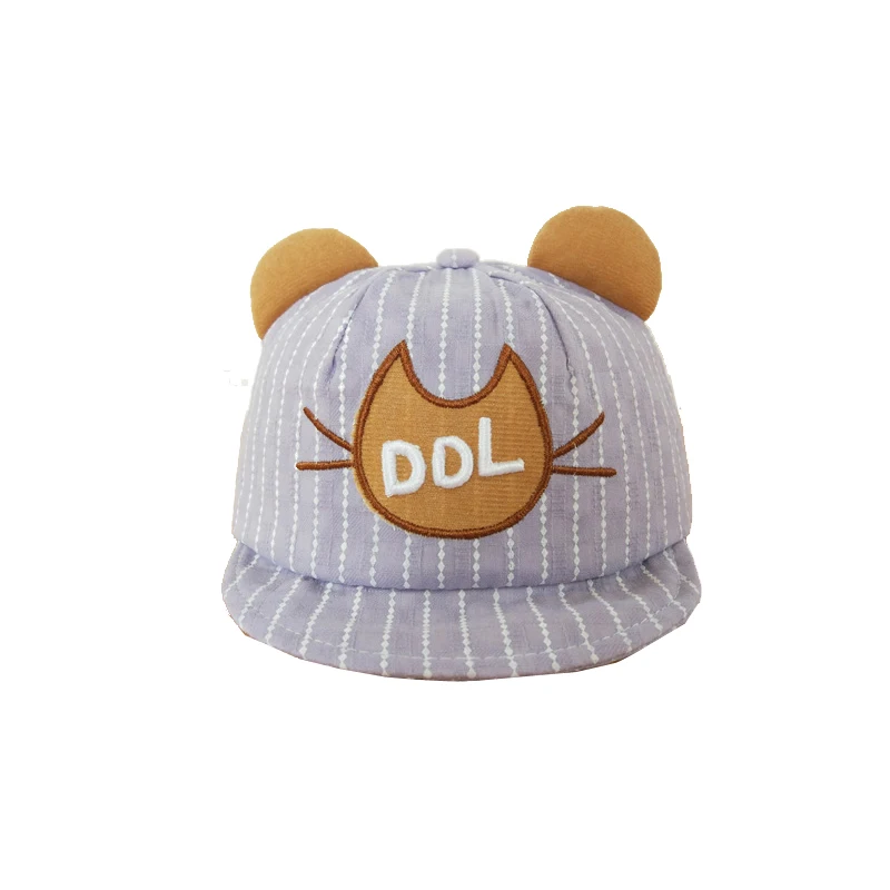 Summer Cute Peaked Cap Baby Girls Boys Sun Beach Hats Lovely Cartoon