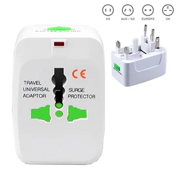 

200pcs/lot All in One International Travel Power Charger Universal Adapter AU/UK/US/EU