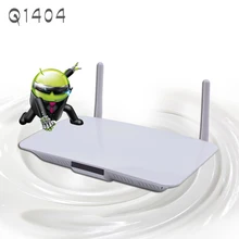 Q1404 Quad Core Android 1G RAM 8G ROM Caja IPTV Inteligente Set Top Full HD 1080 P Soporte DLNA 3D Construir En Wifi