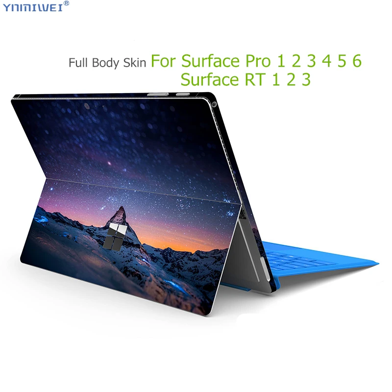 Для Surface Pro 6 сделай сам цветной чехол для всего тела Microsoft 2 3 4 5 RT 1 полностью