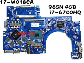 

For HP OMEN NOTEBOOK 17-W018CA 17-AB Laptop Motherboard 862259-601 862259-501 862259-001 965M 4GB GPU i7-6700HQ CPU DAG37AMB6D0