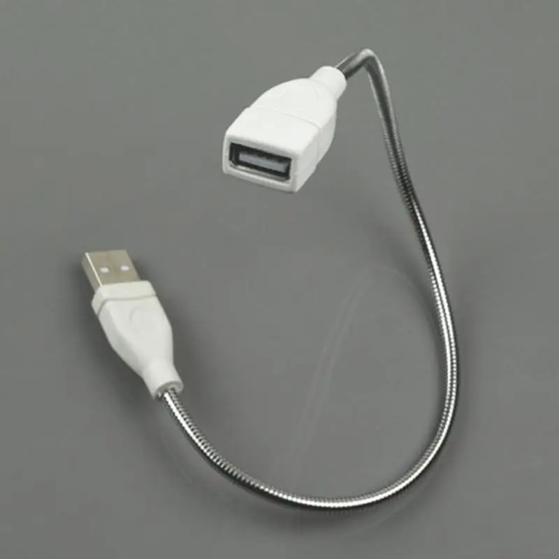 

Flexible Date Cable 35cm USB 2.0 A Male to Female Extension Gooseneck Flex Metal Stand Cable for mobile power laptop PC