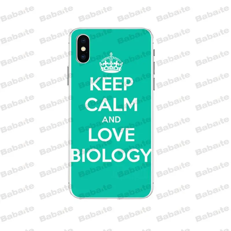 Biology and Chemistry