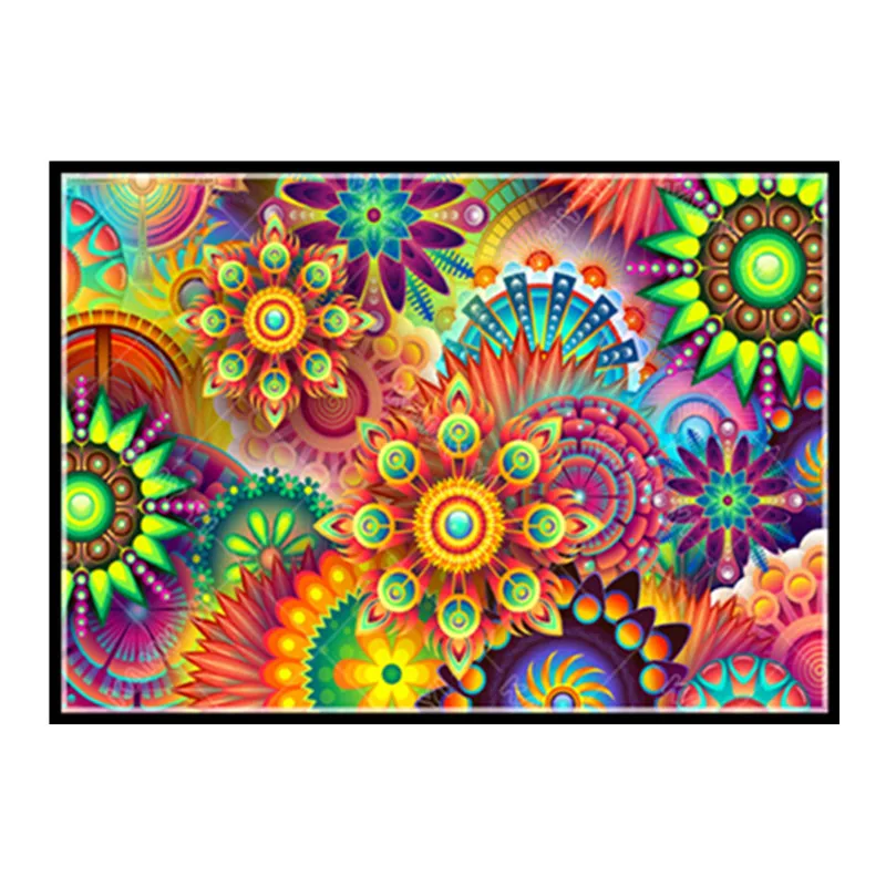 

5D DIY Diamond Painting Fantasy Flower Diamond Cross Stitch Crystal Diamond Mosaic