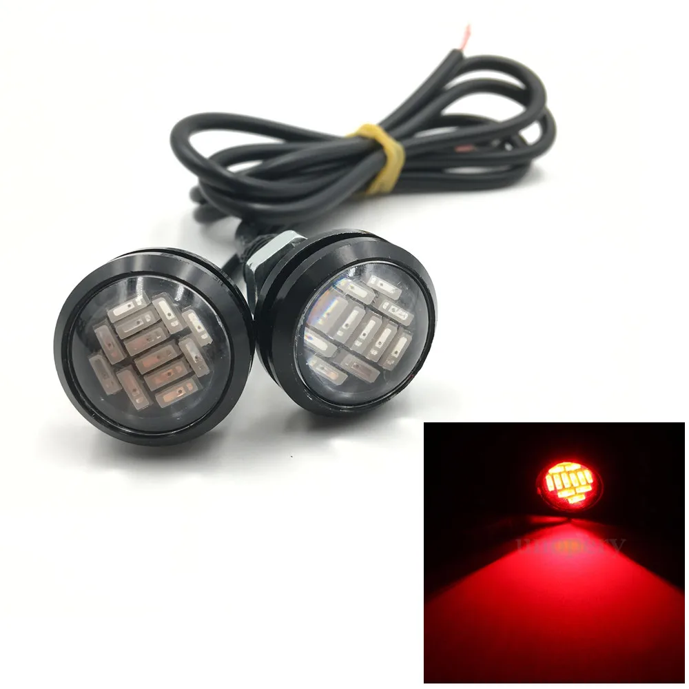Red DC 12V 15W Eagle Eye LED Daytime Running DRL Backup Light Car Auto Lampin Signal Lamp from