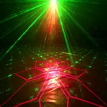 YSH 120 Patterns dj lights Effect equipment strobe bar Laser Projector Sound Actived Disco light Stage for Parties Room home