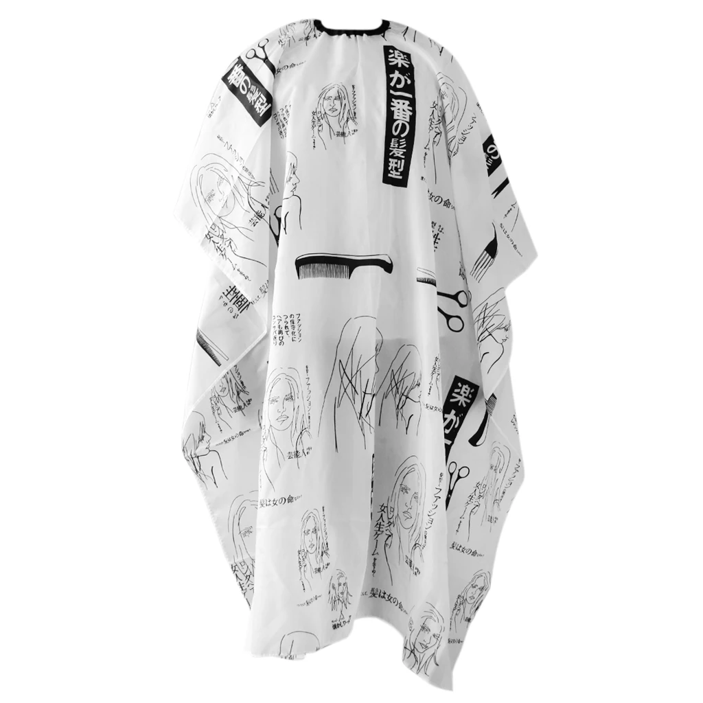2018 Personality Salon Hairdressing Hair Design Cut Hairstylist Barber Gowns Cape Cloth For Styling Tools Hair Cutting Wrap