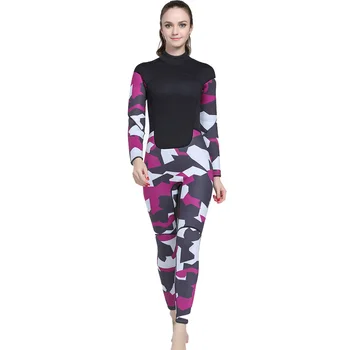 

3MM Neoprene Wetsuit Women Swimsuit Equipment For Diving Scuba Swimming Surfing Spearfishing One-piece Diving Suit