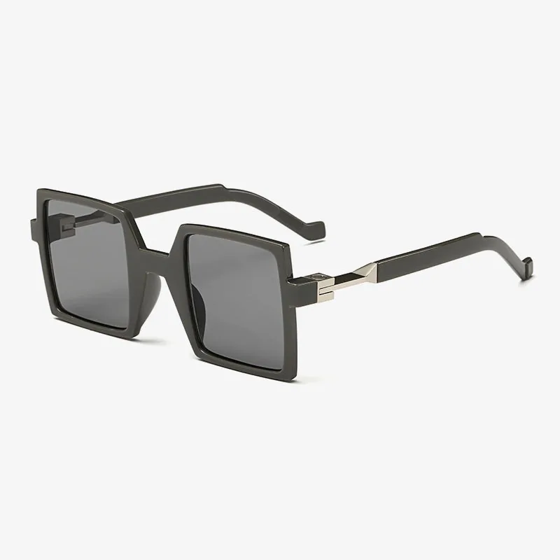 Женские солнцезащитные очки, Летний стиль, фирменный дизайн, высокое качество, негабаритные оттенки, солнцезащитные очки Oculos De Sol - Цвет линз: C4