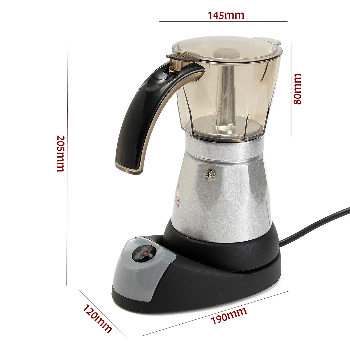  Kitchen Mini Coffee Maker Electric Automatic Coffee Machine Cafetiere 6 Cups Espresso Percolator Mo - 32801072084