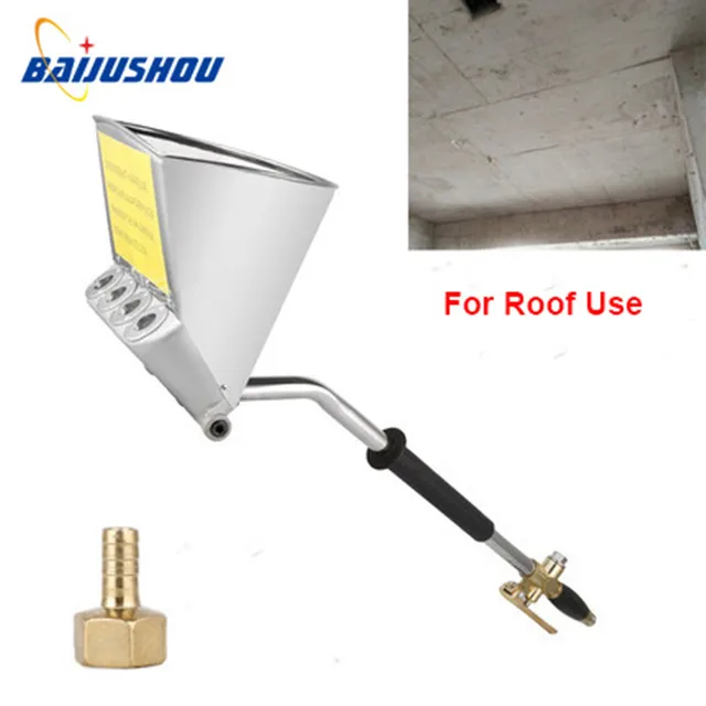 Cement Spray Gun Pneumatic Cement Spraying Machine Wall Or Roof Mortar