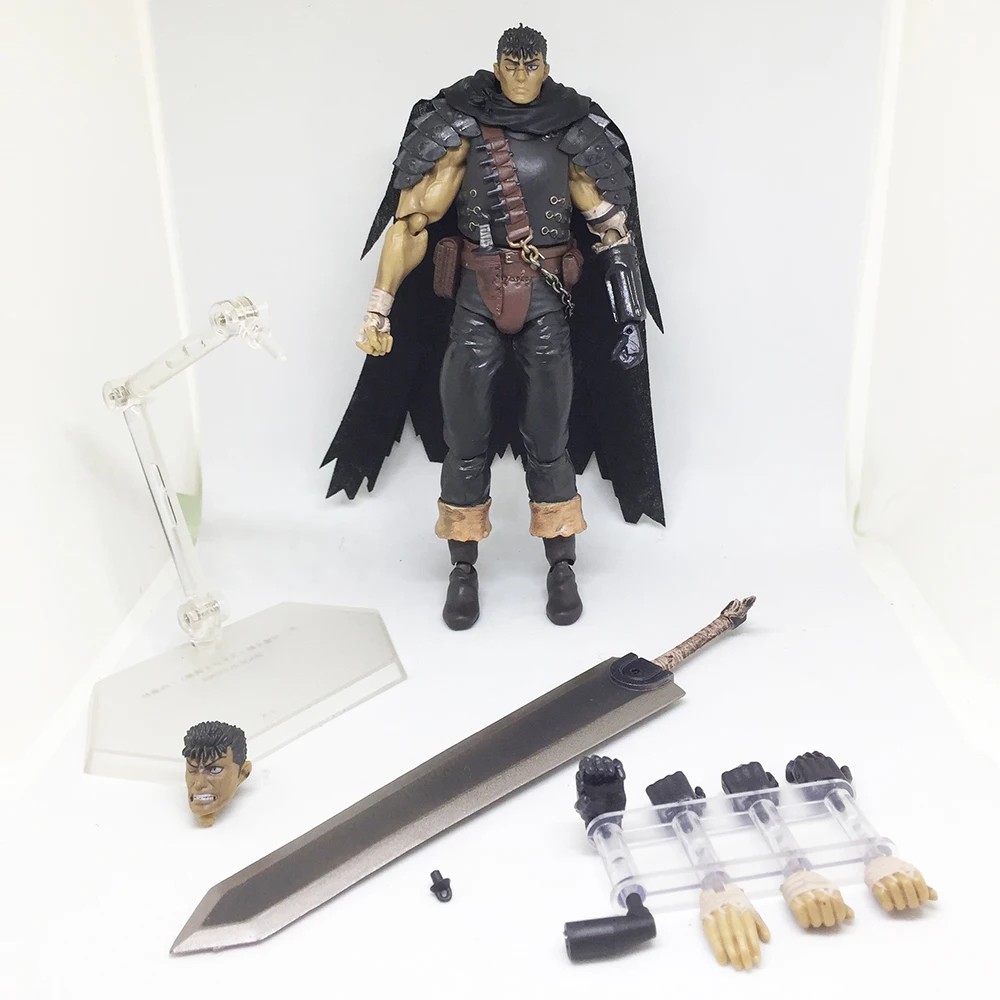 

Berserk Figma 359 Black Swordman Action Figure Collectible Model Toy