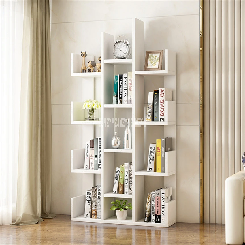 A-01, простой современный книжный шкаф, мебель для гостиной, креативная деревянная подставка для хранения, витрина для спальни, детская деревянная книжная полка