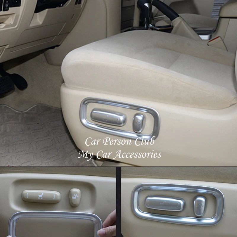 Для 2016 2017 Toyota LAND CRUISER 200 V8 регулировка сиденья кнопка переключения панель Обложка
