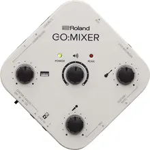 Roland не наносящих вред GOMIXER аудио смеситель для смартфонов, 5-вход миксер/Интерфейс для iOS и Android