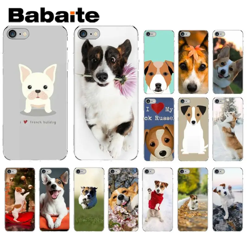 Умный прозрачный мягкий чехол для телефона Babaite Jack Russell Terrier Dog iPhone 8 7 6 6S Plus 5 5S SE XR X XS
