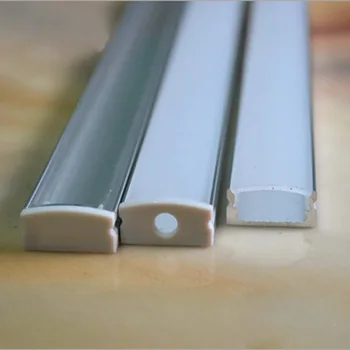 

FREE DHL 200pcs/lot 1m led strip aluminum profile channel for rigid light/bar light with cover end cap clips