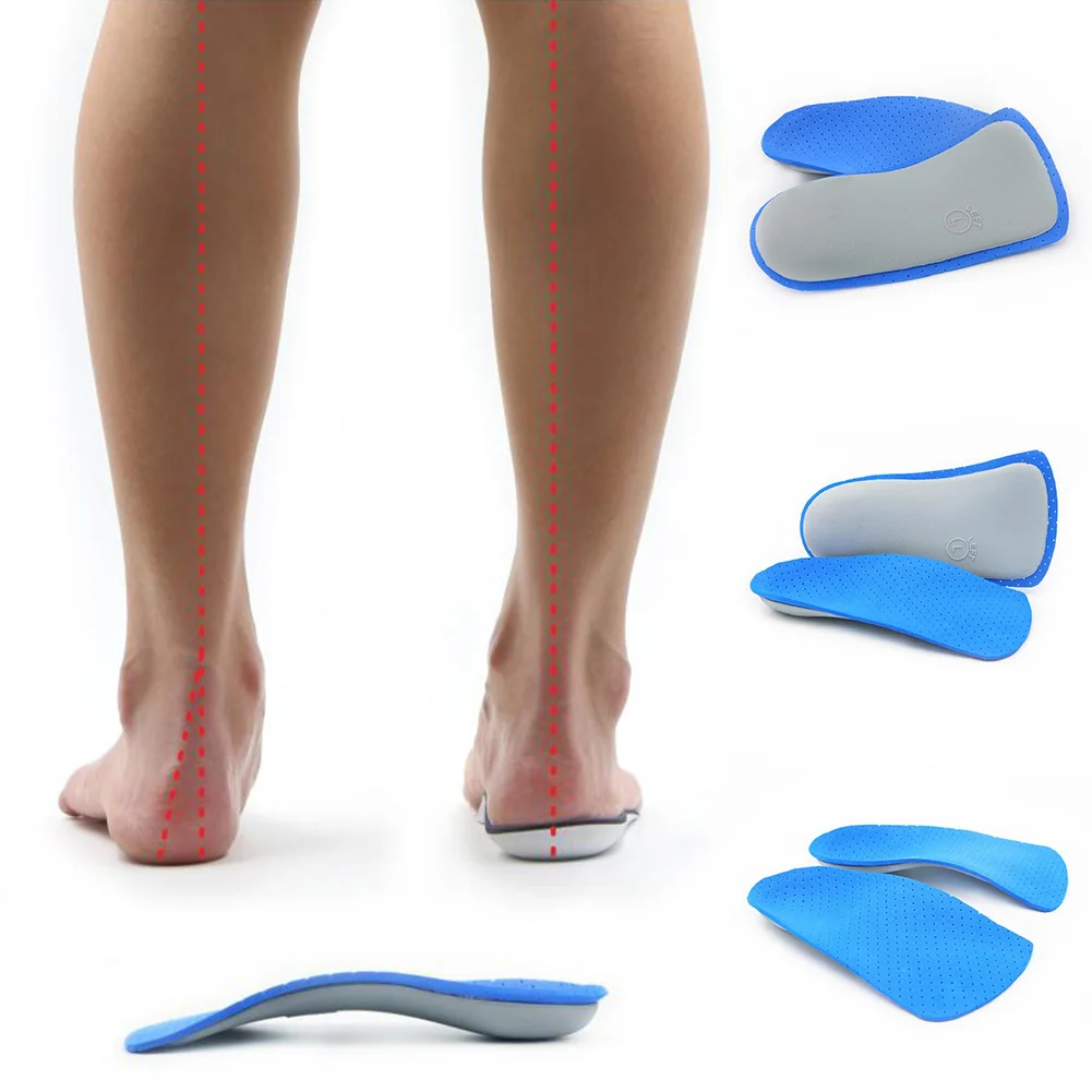 

Unisex Nylon Half Insole for Flat Foot Health Orthopedic Sole Pad Support Cushion Feet Care(XL)