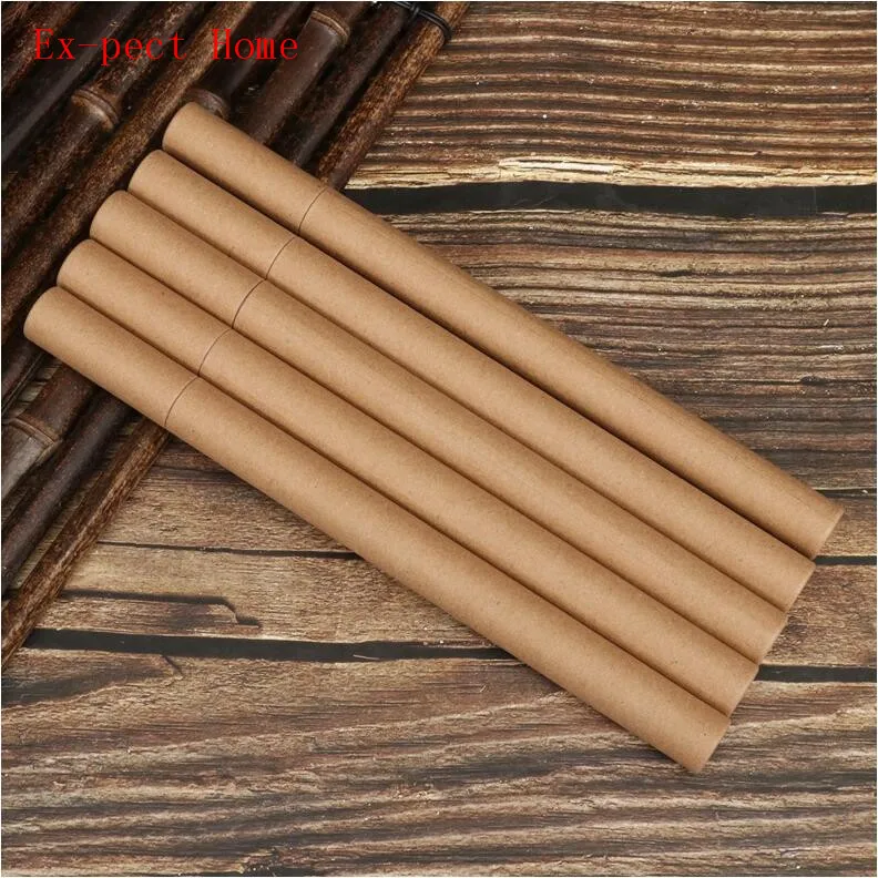 

100 pcs/lot Kraft Paper Incense Tube Incense Barrel Small Storage Box for 10g/20g Joss Stick Convenient Carrying