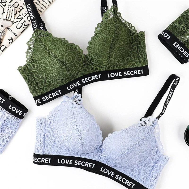 DERUILADY бюстгалтер топ Кружева Белье Провод Бесплатная Бюстгальтеры Push Up bra women бра