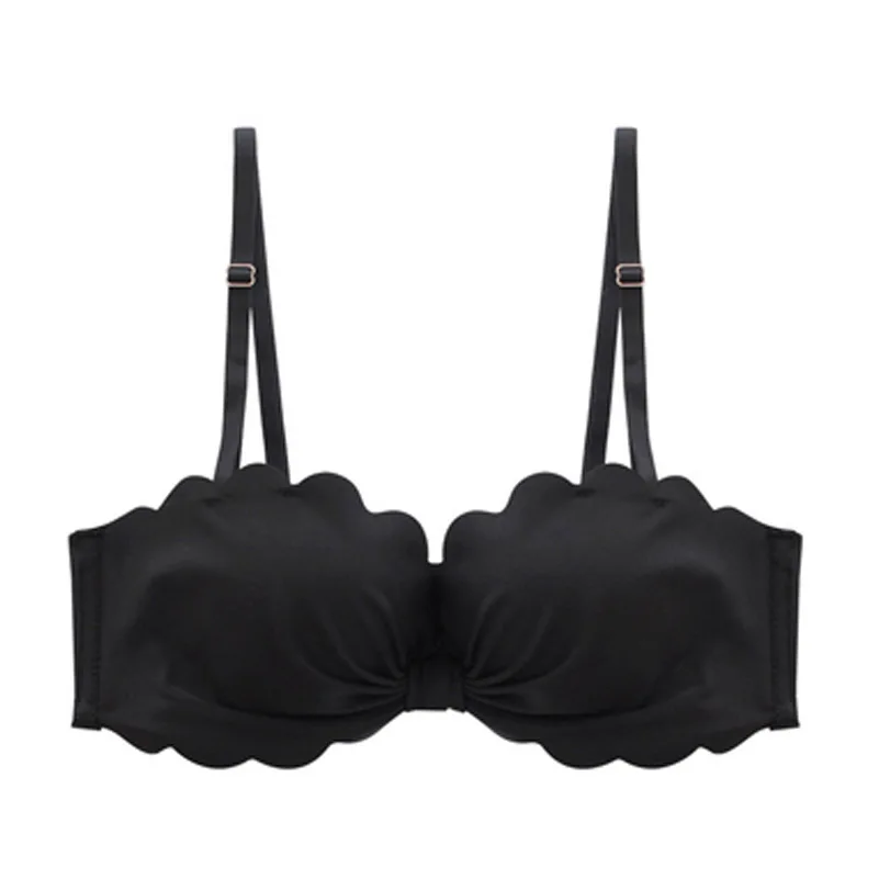 

Fashion Seamless sexy Bra Breathable deep u Push Up Bra for Small Breasts Wire Free summer Intimates dress party wedding bra