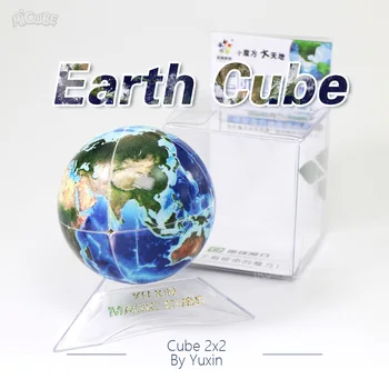 

Micub Zhiesheng 2x2x2 Earth Cube Cartoon Magic Special Ball Cube 2x2 Puzzle Globe Educational Toys for Children Cubo Magico