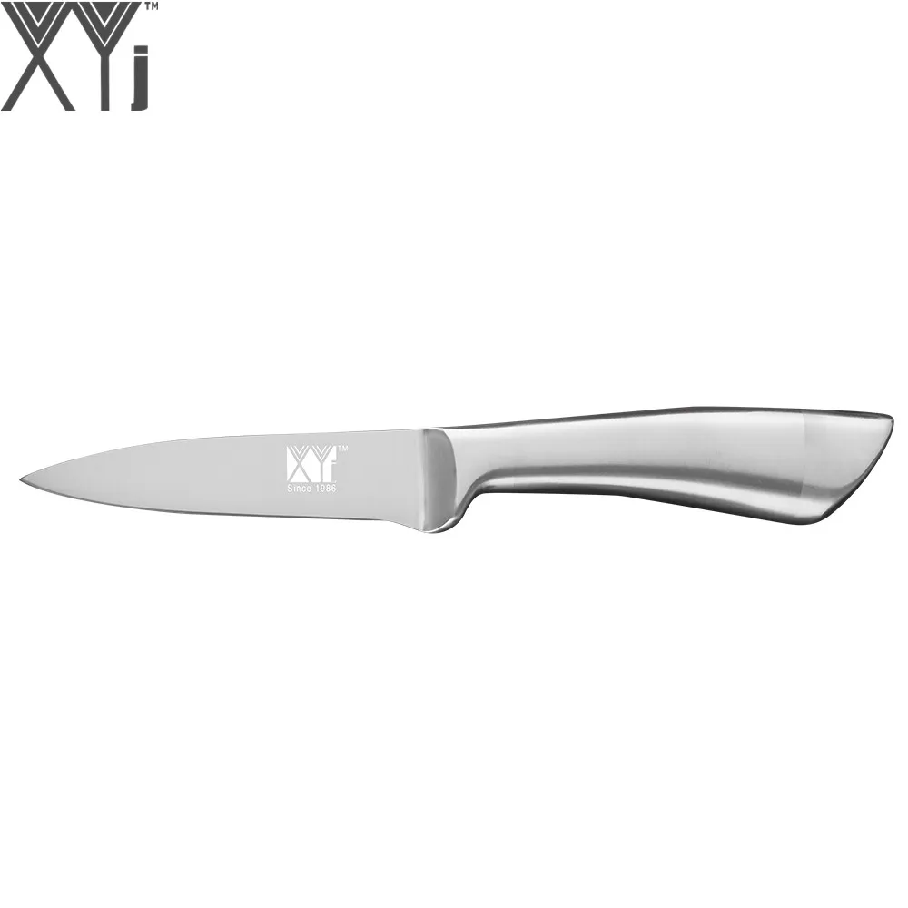 XYj 3.5 inch Stainless Steel Kitchen Paring Knife Comfortable Handle Sharp Blade Kitchen Knife