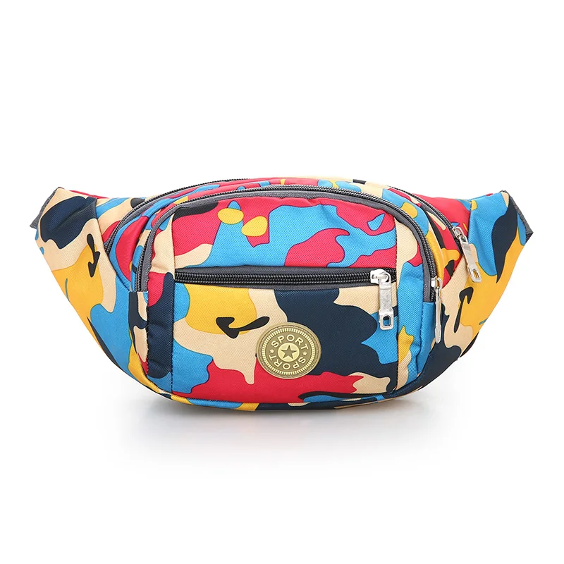 

New men's waist bag women's bag multi-function cashier business mini waterproof sports design money collection waist bag
