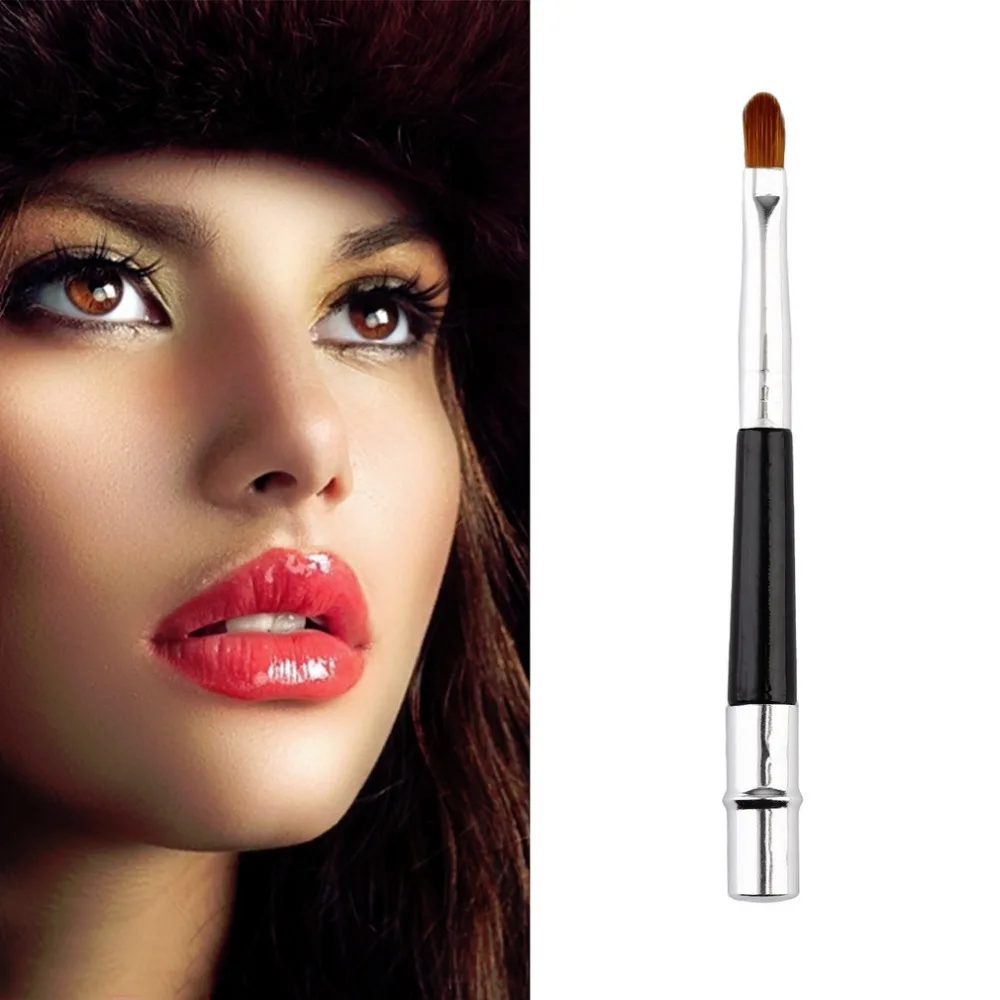 

Portable Lip Brush Professional Cosmetic Makeup Brushes Lipgloss Lipstick Beauty maquiagem Telescopic Lip Brush Make UP Tool