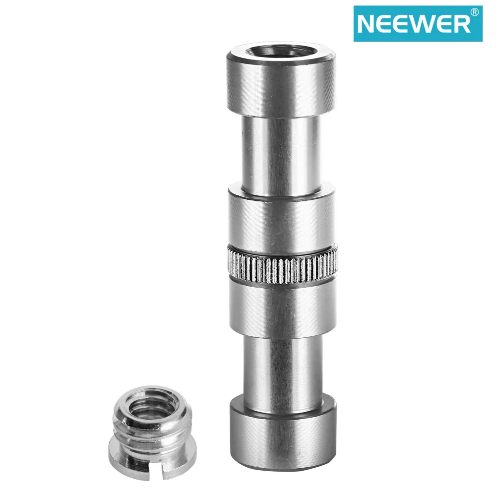 Neewer металлический резьбовой винтовой преобразователь 1/4 &quot3/8&quot адаптер для