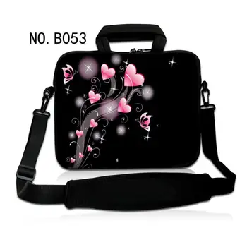 

Fashion Pink Hearts 17.3" 11.6" 10.1" 12" 14" 13.3" 15.6" Laptop Notebook Shoulder Messenger Bag Case Pouch