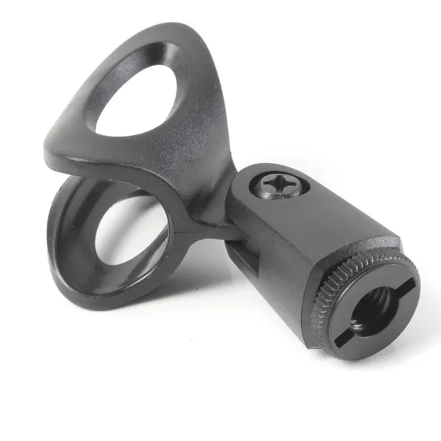LEORY Microphone Shock Mount Clip Holder Mic Clips Plastic Microphone Clips Mic Stand Accessory Holder Shock Mount Clip Holder