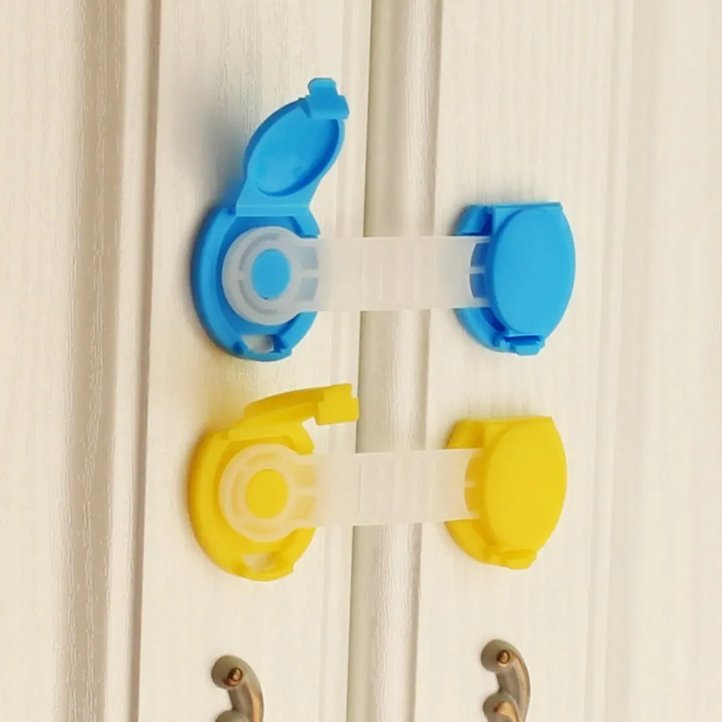 2PC baby safety lock children refrigerator drawer for locker