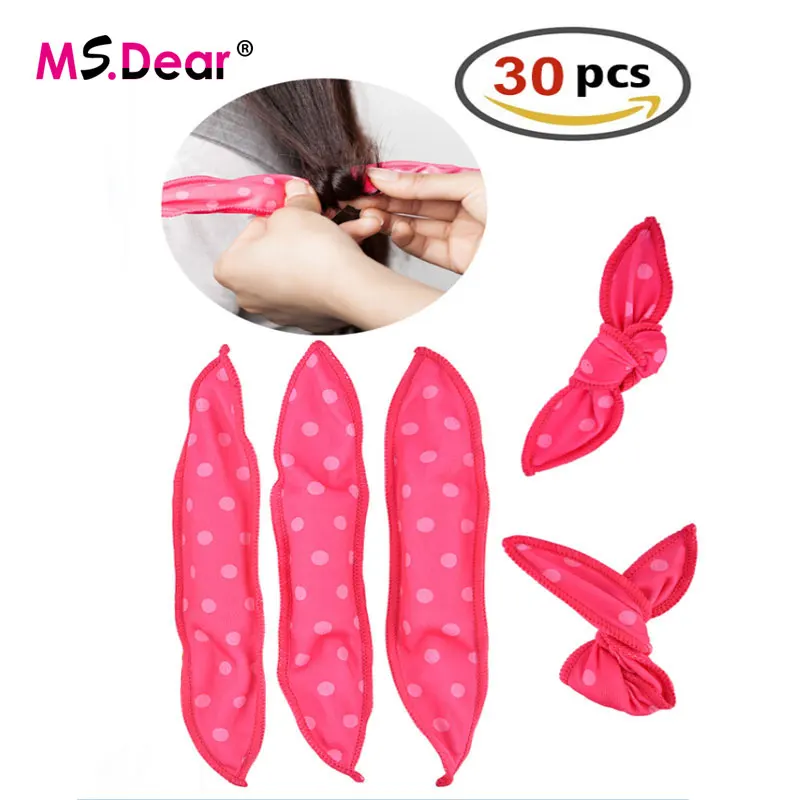 Buy 30pcs/Set Magic Sponge Pillow Soft Roller Hair