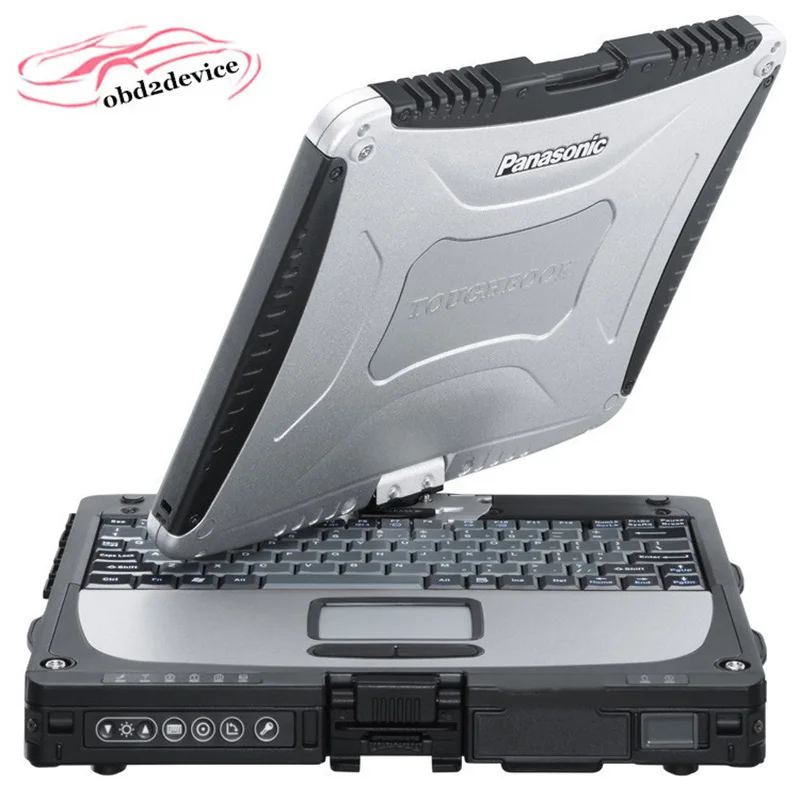 Ноутбук CF19 для mb star c4/c5/c3 icom A2 программное обеспечение в CF19PC сенсорный экран
