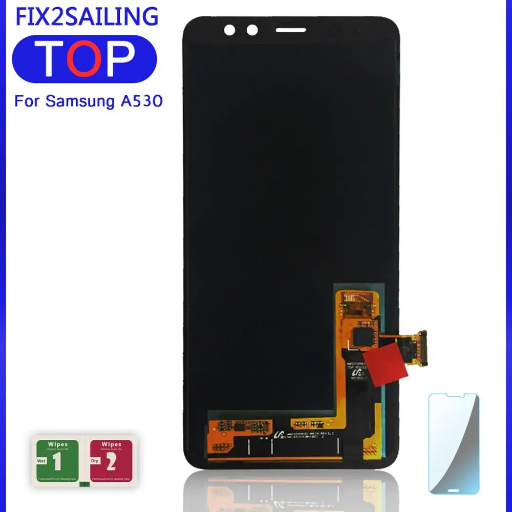 Новый ЖК-дисплей для Samsung Galaxy A8 Plus 2018 LCD A730 A530 Дисплей сенсорный дигитайзер Замена |