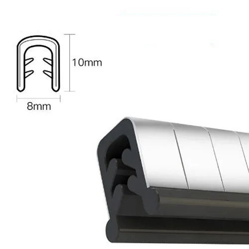 

5M Car Door Anti Collision Strip Edge Scratch Protector Strip Sealing Guard Accessories for Chevrolet Opel Ford Focus Buick