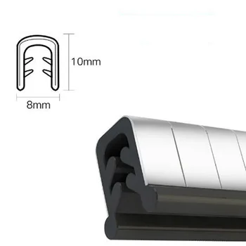

5M Car Door Anti Collision Strip Edge Scratch Protector Strip Sealing Guard Accessories for Chevrolet Opel Ford Focus Buick