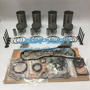 

3Z cylinder liner kit with full gasket and engine bearing and valve for Toyota