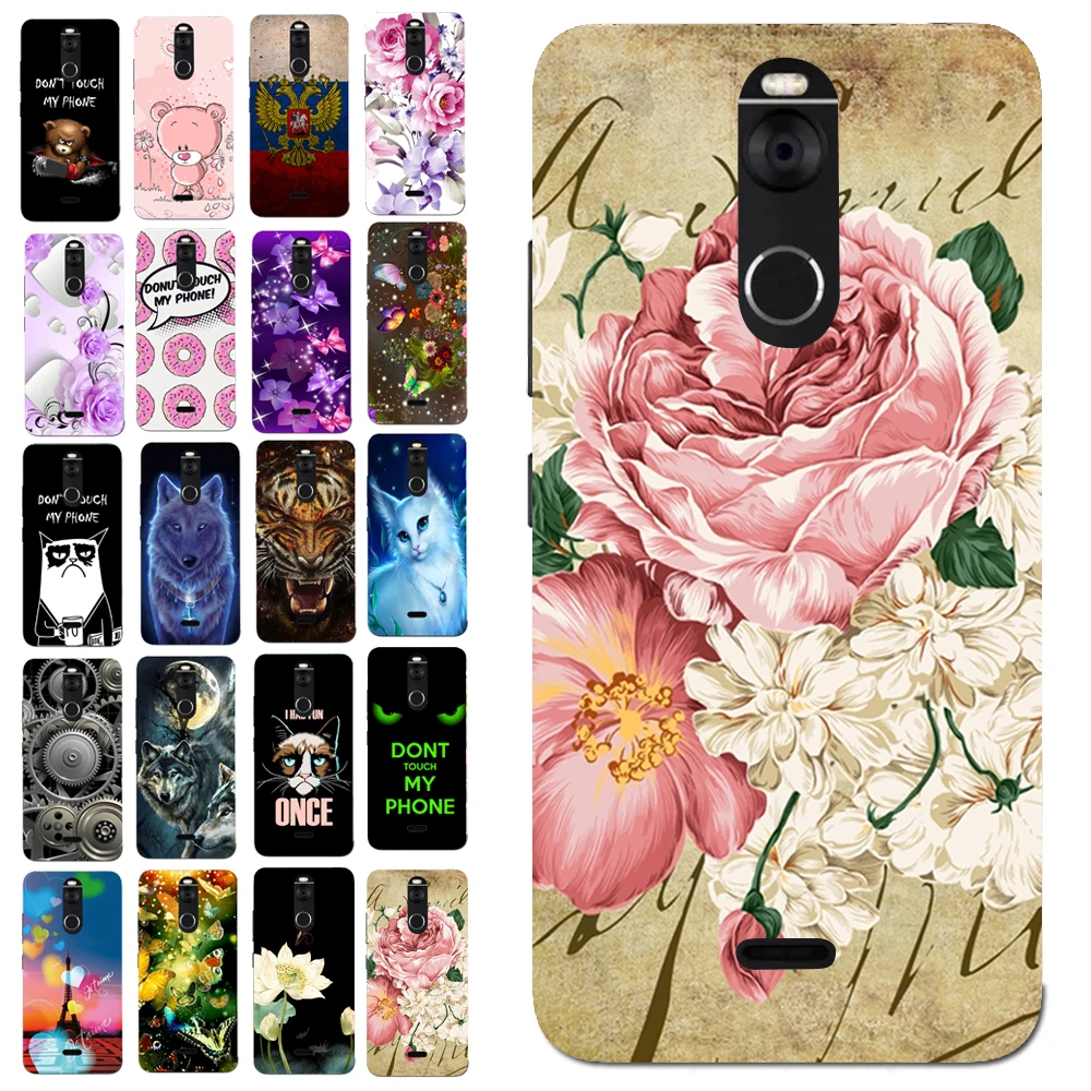 Роскошный чехол для Fly FS520 Selfie 1 крышка с флорой и цветочным узором|phone cases|case for flycase