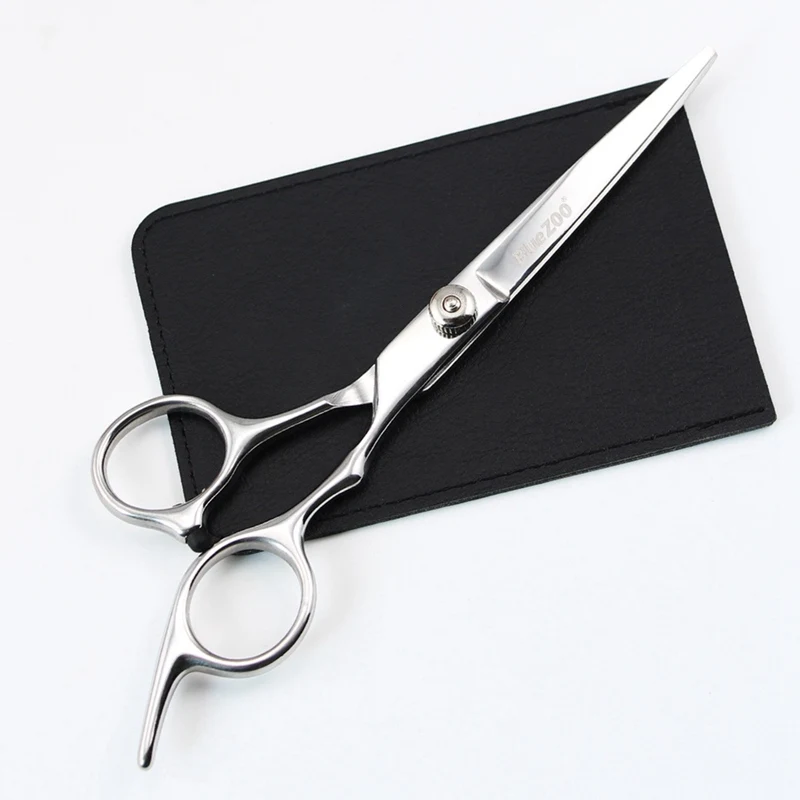 

Stainless Steel Beard Trimmer Scissor Big Size Shaving Shear Beard Trimmer Eyebrow Cutting Scissor For Barber Home Use With Case