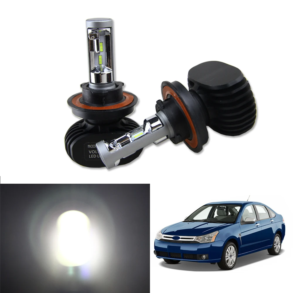 

50W 8000LM H13 9008 LED Headlight Kit Hi Lo Beam Light For 2008-2011 Ford Focus White Car Bulbs High Low Headlamp